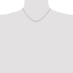 Sterling Silver 1.25mm Cable Chain