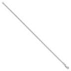 Sterling Silver 2.25mm Cable Chain