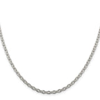 Sterling Silver 3.5mm Cable Chain