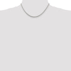 Sterling Silver 3.5mm Cable Chain