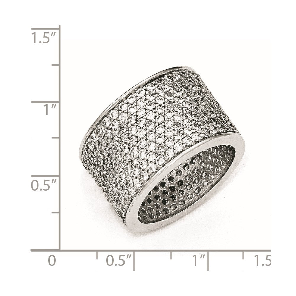 Cheryl M Sterling Silver CZ Ring