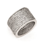 Cheryl M Sterling Silver CZ Ring