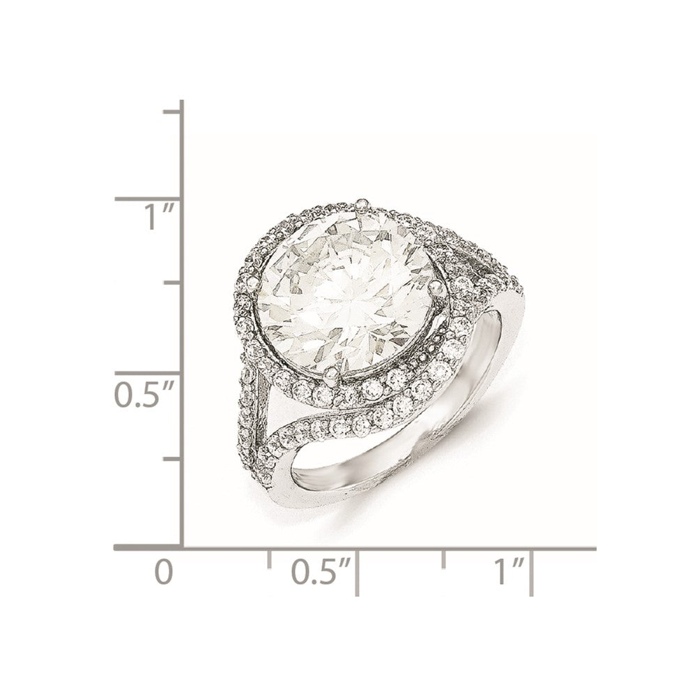 Cheryl M Sterling Silver CZ Ring