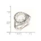 Cheryl M Sterling Silver CZ Ring