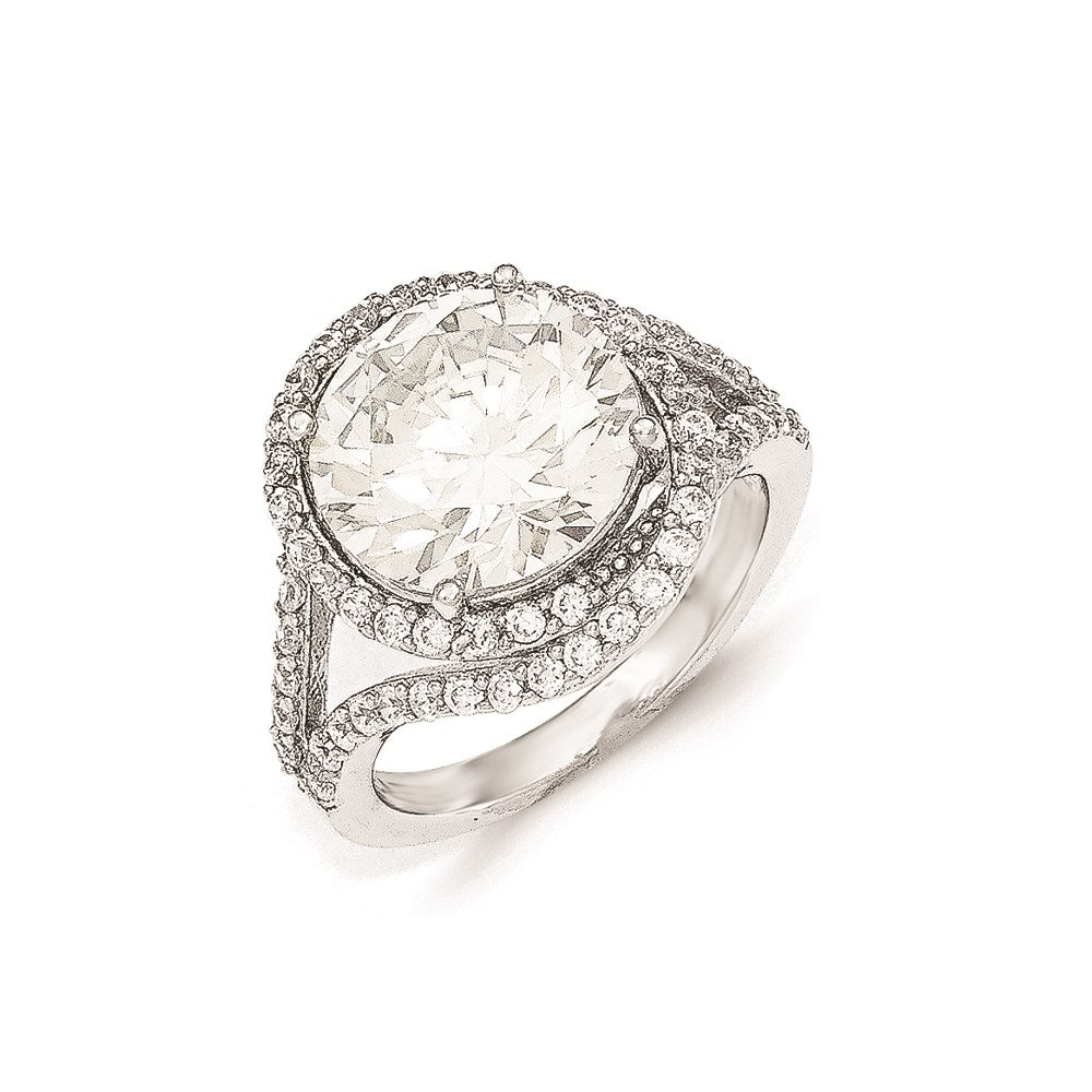 Cheryl M Sterling Silver CZ Ring
