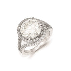 Cheryl M Sterling Silver CZ Ring