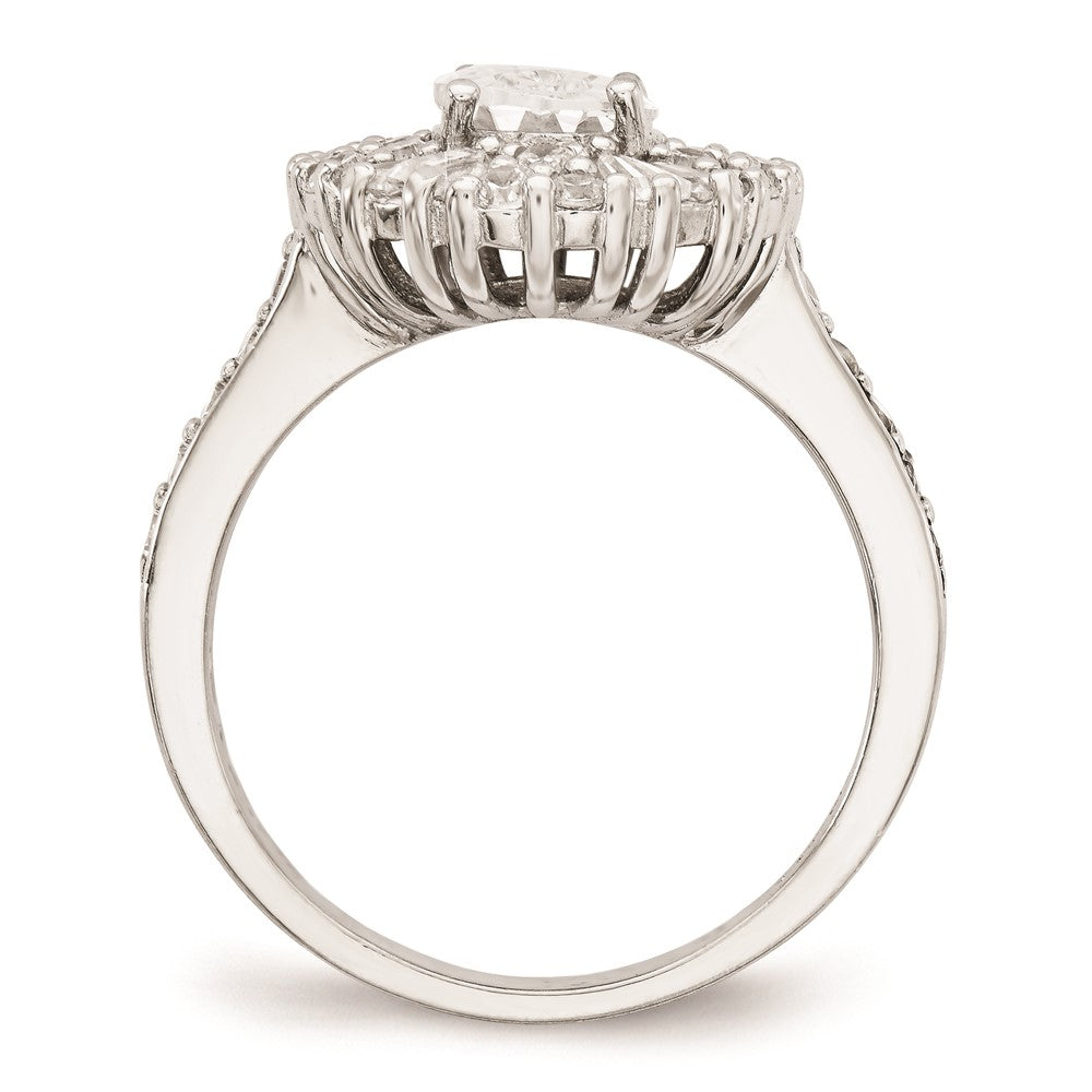 Cheryl M Sterling Silver CZ Ring