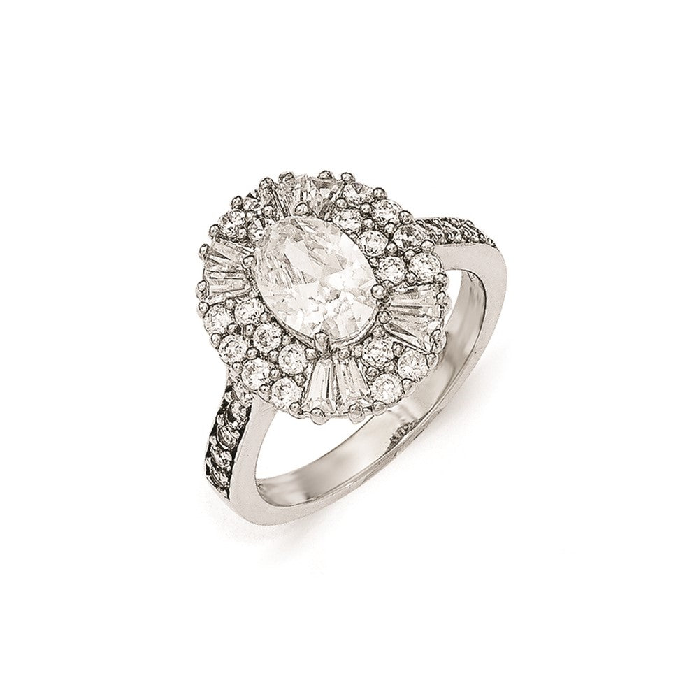 Cheryl M Sterling Silver CZ Ring
