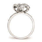 Cheryl M Sterling Silver CZ Ring