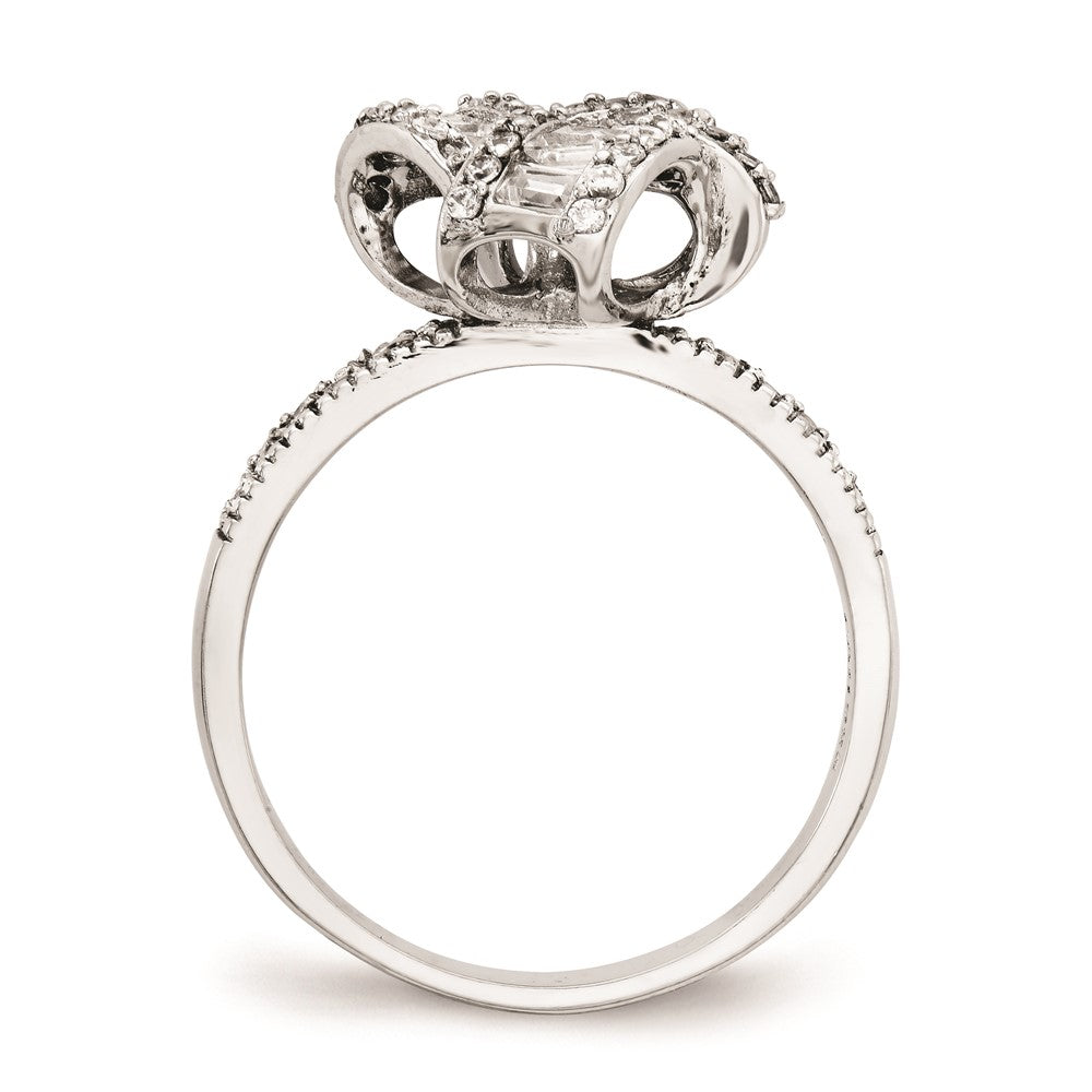 Cheryl M Sterling Silver CZ Ring
