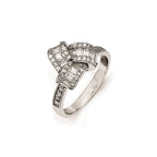 Cheryl M Sterling Silver CZ Ring