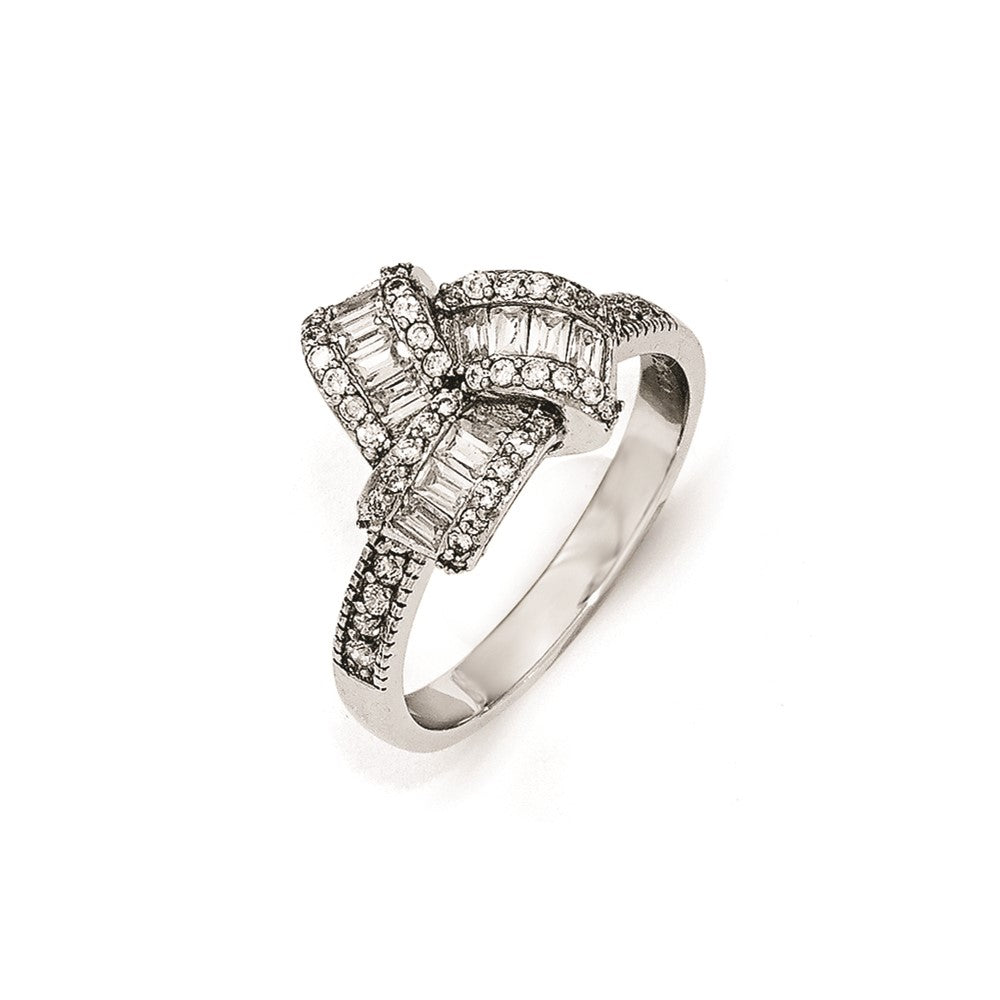 Cheryl M Sterling Silver CZ Ring