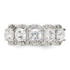 Cheryl M Sterling Silver CZ Ring