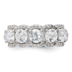 Cheryl M Sterling Silver CZ Ring