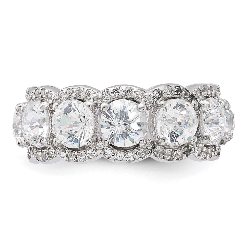 Cheryl M Sterling Silver CZ Ring