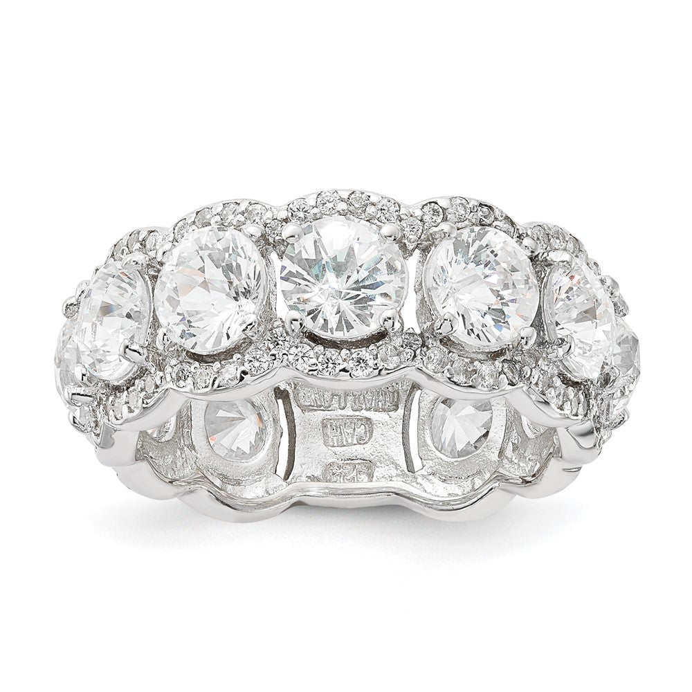 Cheryl M Sterling Silver CZ Ring