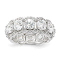 Cheryl M Sterling Silver CZ Ring