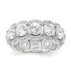 Cheryl M Sterling Silver CZ Ring