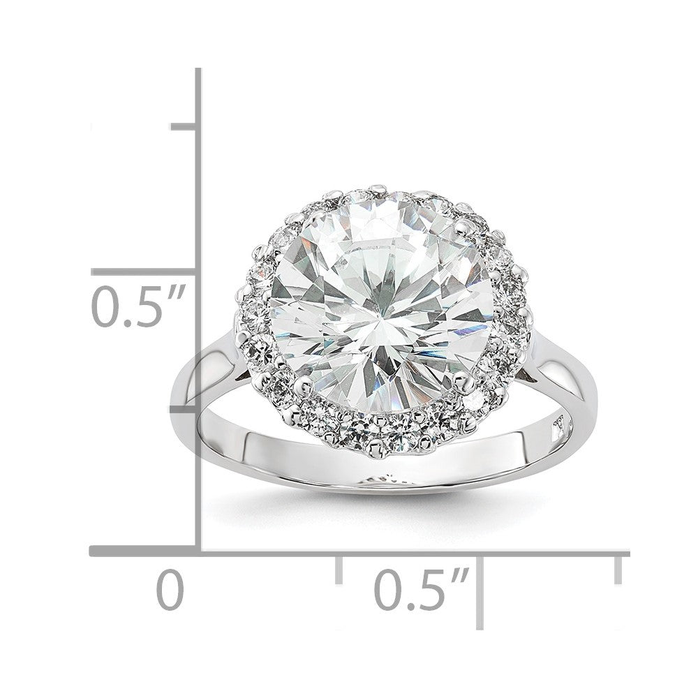 Cheryl M Sterling Silver CZ Ring