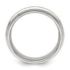 Sterling Silver 6mm Comfort Fit Double Milgrain Band