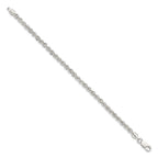 Sterling Silver 4.3mm Solid Rope Chain