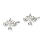 Sterling Silver Dove Mini Earrings