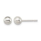 Sterling Silver 5mm Ball Earrings