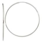 Sterling Silver 1.3mm Hoop Earrings