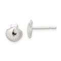 Sterling Silver Shell Mini Earrings