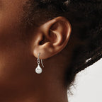 Sterling Silver Shepherd Hook Earrings