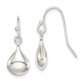 Sterling Silver Shepherd Hook Earrings
