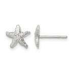 Sterling Silver Starfish Mini Earrings