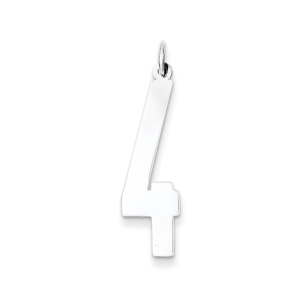 SS Large Elongated Polished Number 4