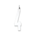 SS Large Elongated Polished Number 4