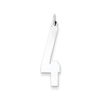 SS Large Elongated Polished Number 4
