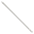 Sterling Silver 5.7mm D/C Flat Anchor Curb Chain