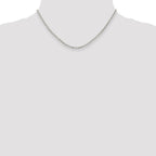 Sterling Silver 2.75mm Flat Link Cable Chain