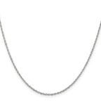Sterling Silver 1.6mm Loose Rope Chain