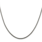 Sterling Silver 2mm Corona Chain