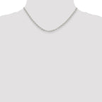 Sterling Silver 3.5mm Rolo Chain