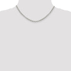 Sterling Silver 4mm Rolo Chain