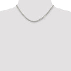 Sterling Silver 4.6mm Rolo Chain
