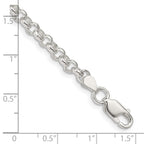Sterling Silver 4.75mm Rolo Bracelet