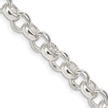 Sterling Silver 6.75mm Rolo Chain