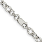 Sterling Silver 5.75mm Oval Cable Chain