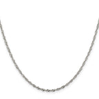 Sterling Silver 2mm Singapore Chain