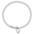Sterling Silver Round Link Bracelet