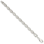 Sterling Silver Fancy Link Bracelet