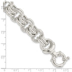 Sterling Silver Fancy Link Bracelet