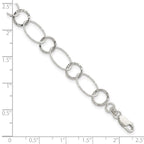 Sterling Silver Fancy Bracelet